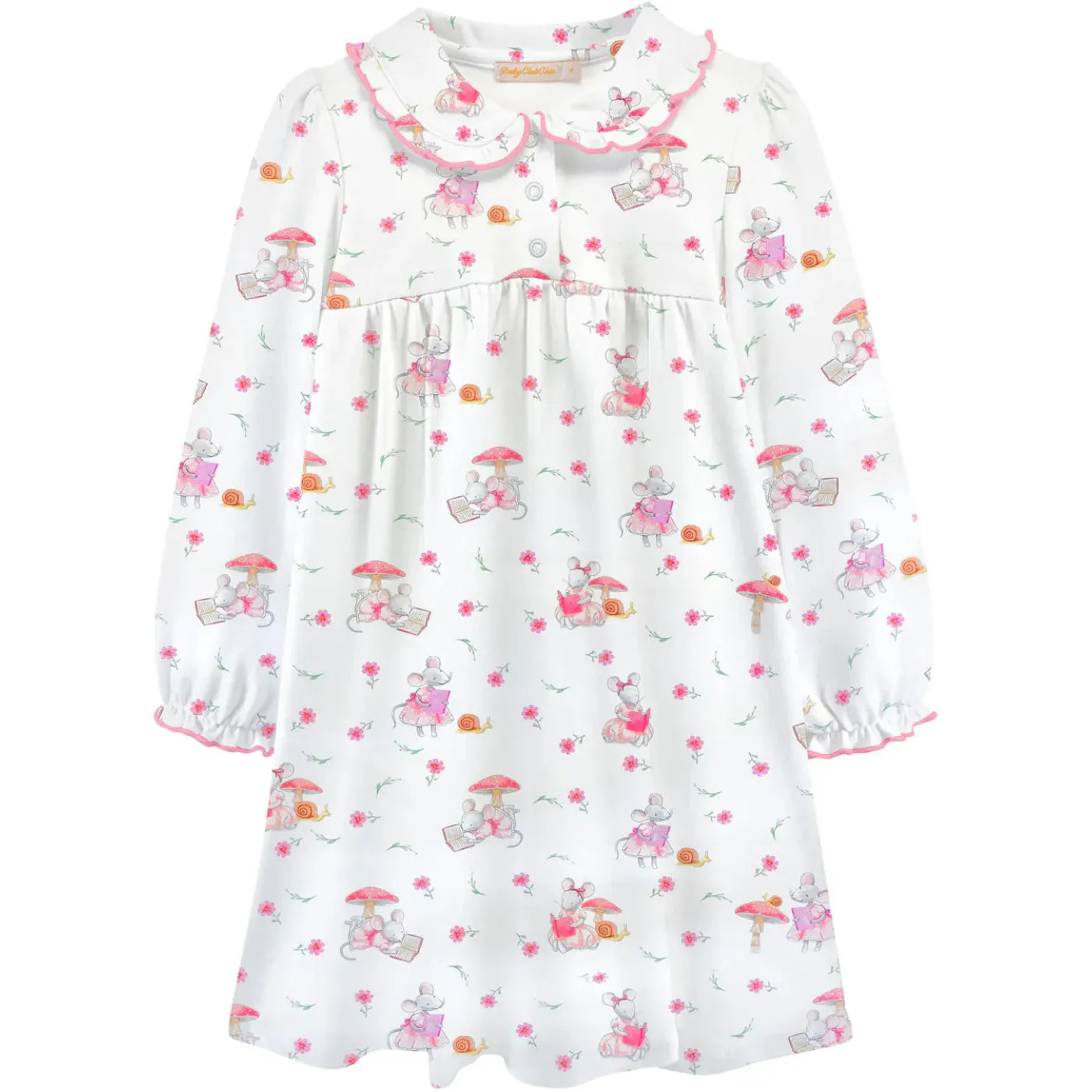 Baby Club Chic Reader Moussies Dress w/Round Collar