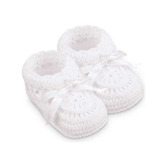 Jefferies Socks Hand Crochet Ribbon Bootie