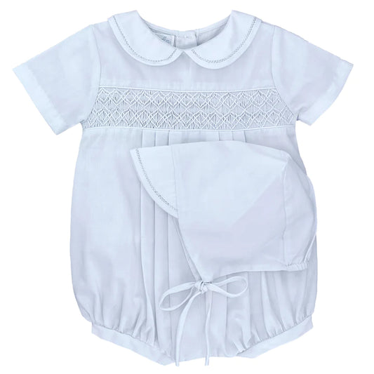 Boys Bubble Diamond Smocked