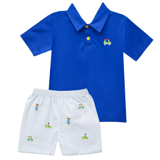 Zuccini Golf Ian Polo Short Set