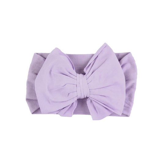 Lavender Big Bow Headband