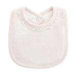 Baby Club Chic Bib With Lace Trim