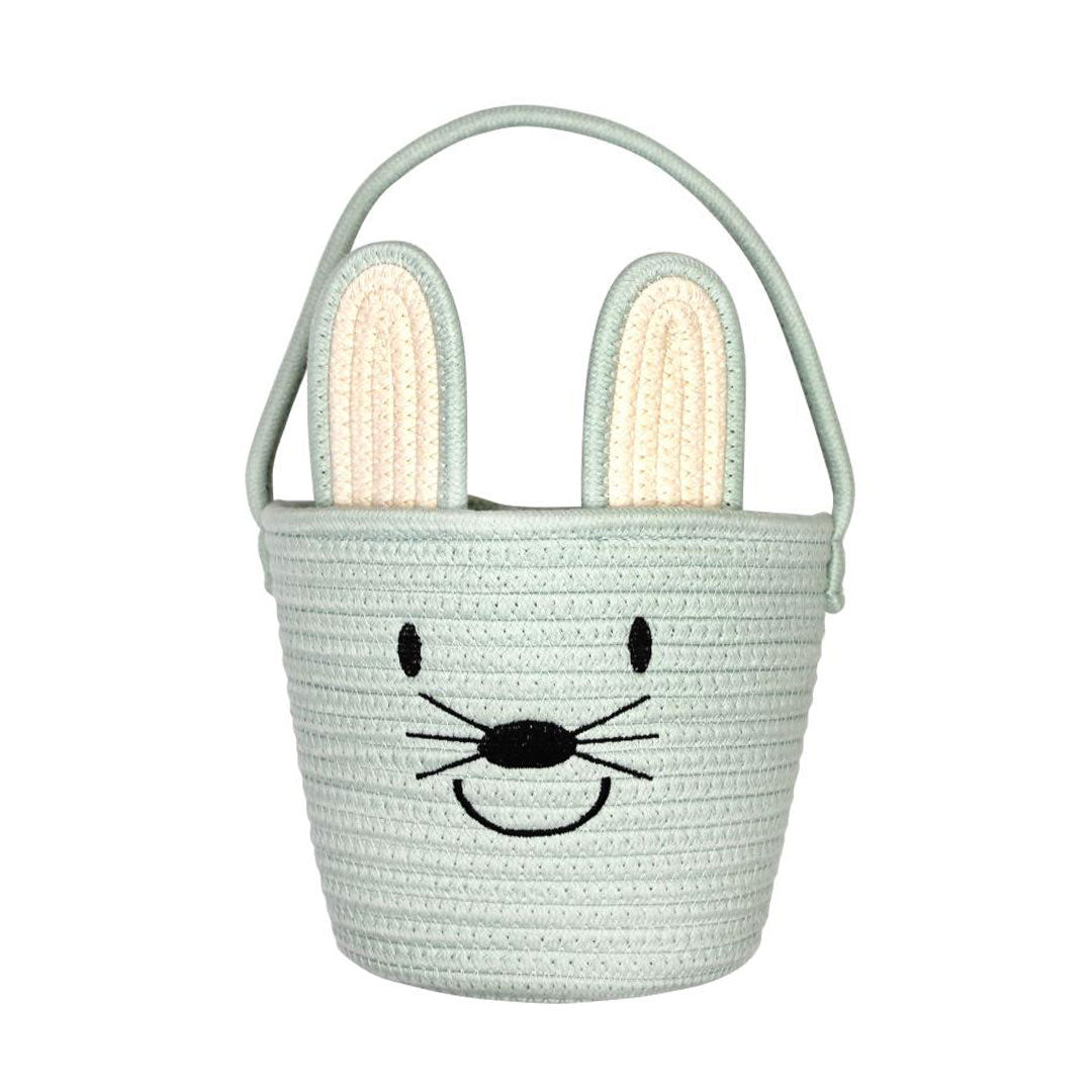 Blue Easter Bunny Basket