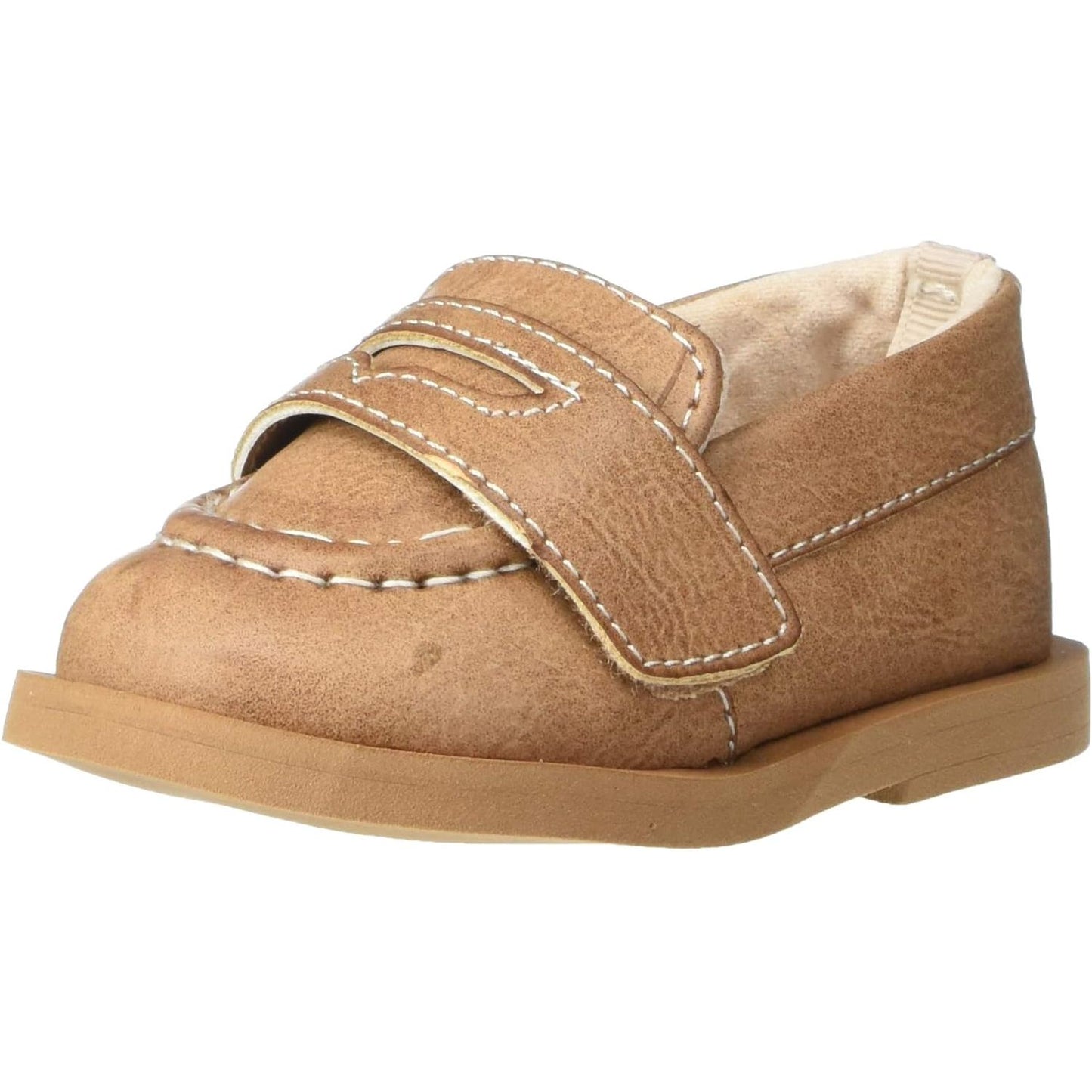 Boys Light Brown Loafer