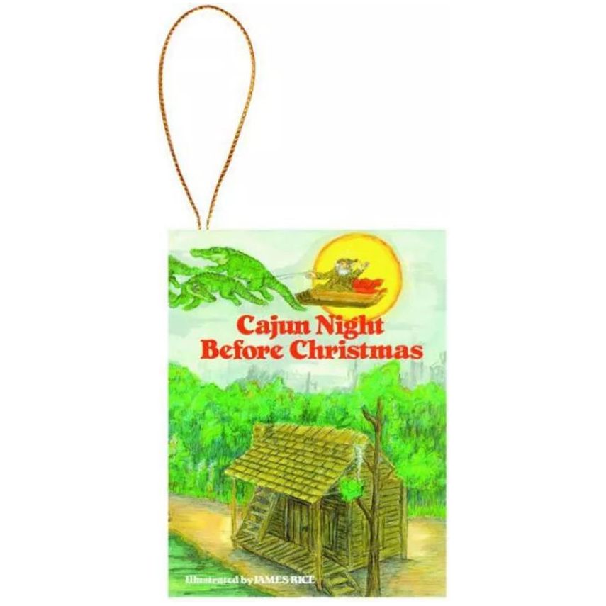 Cajun Night Before Christmas Ornament