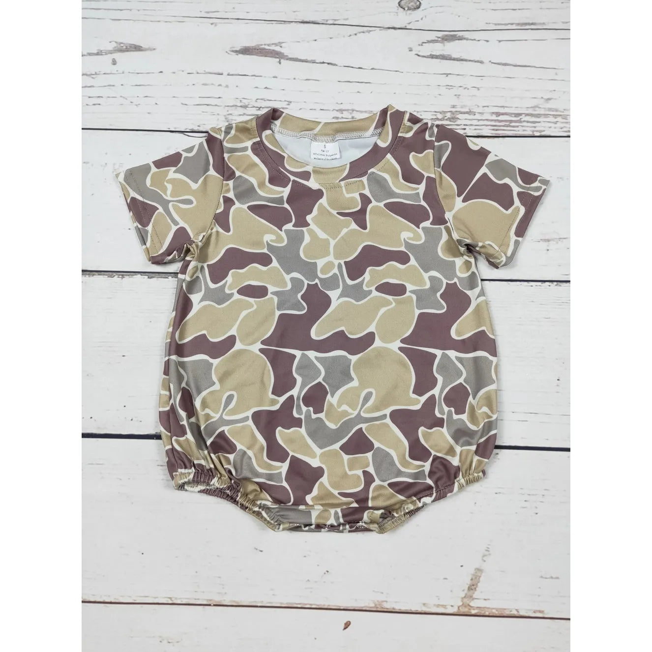 Camouflage Print Bubble