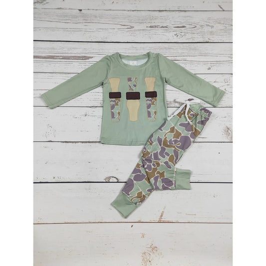 Duck Call Camouflage PJ Set