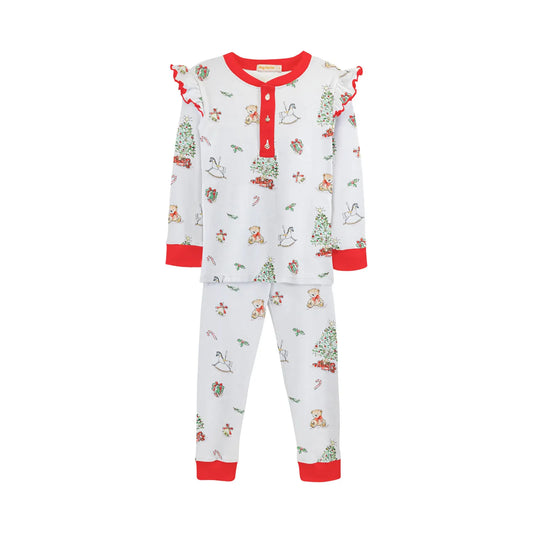 Christmas Tree Girl Pajama Set