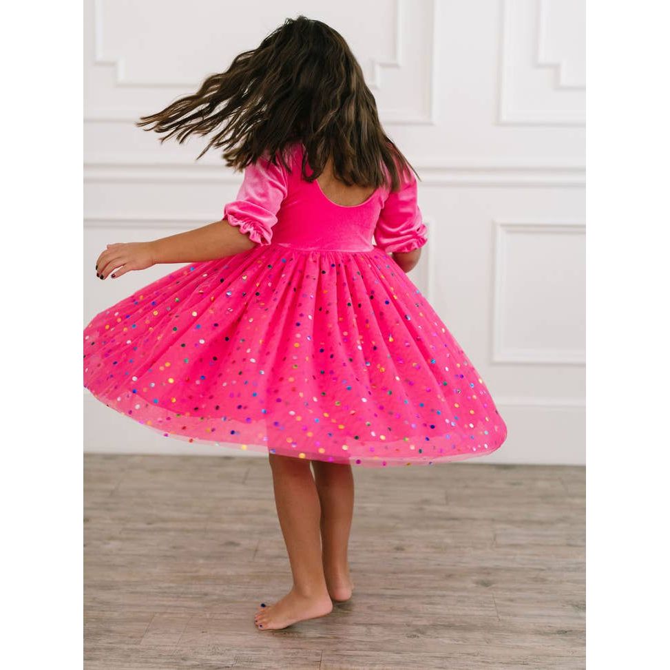 Diana Dress in Confetti Pop