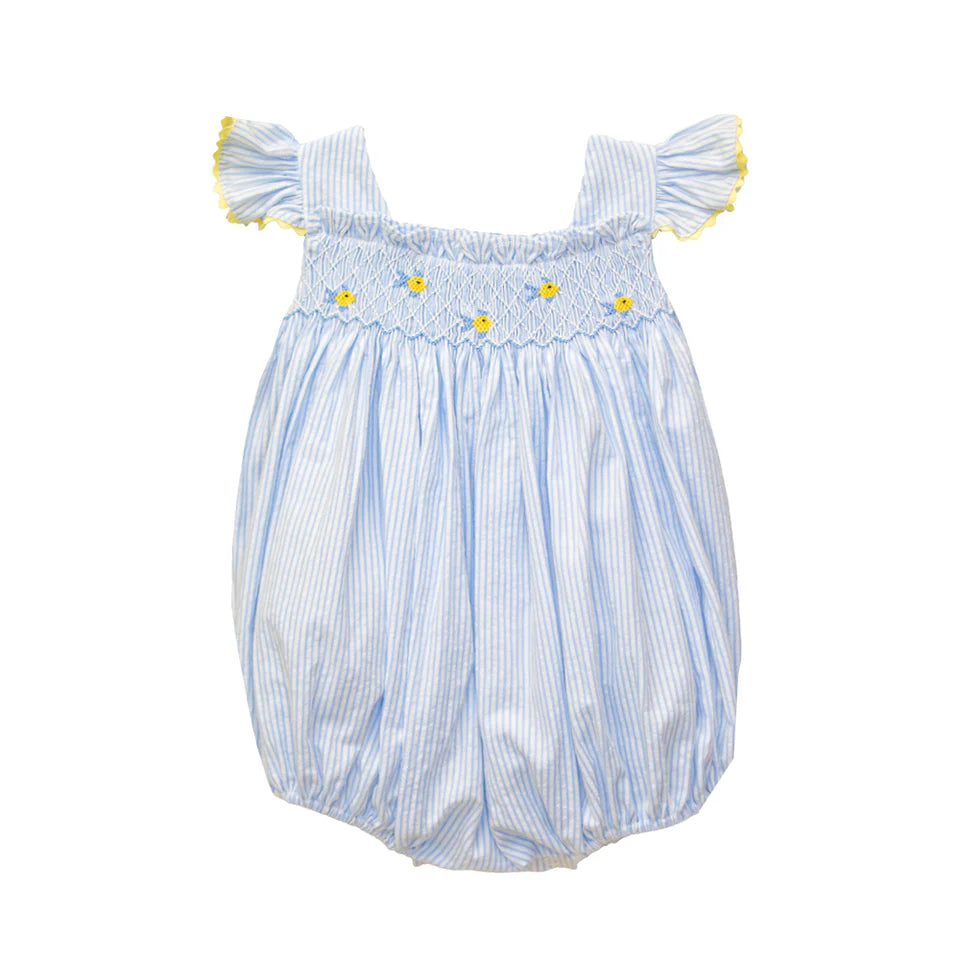 Zuccini Fish Aria Smocked Bubble