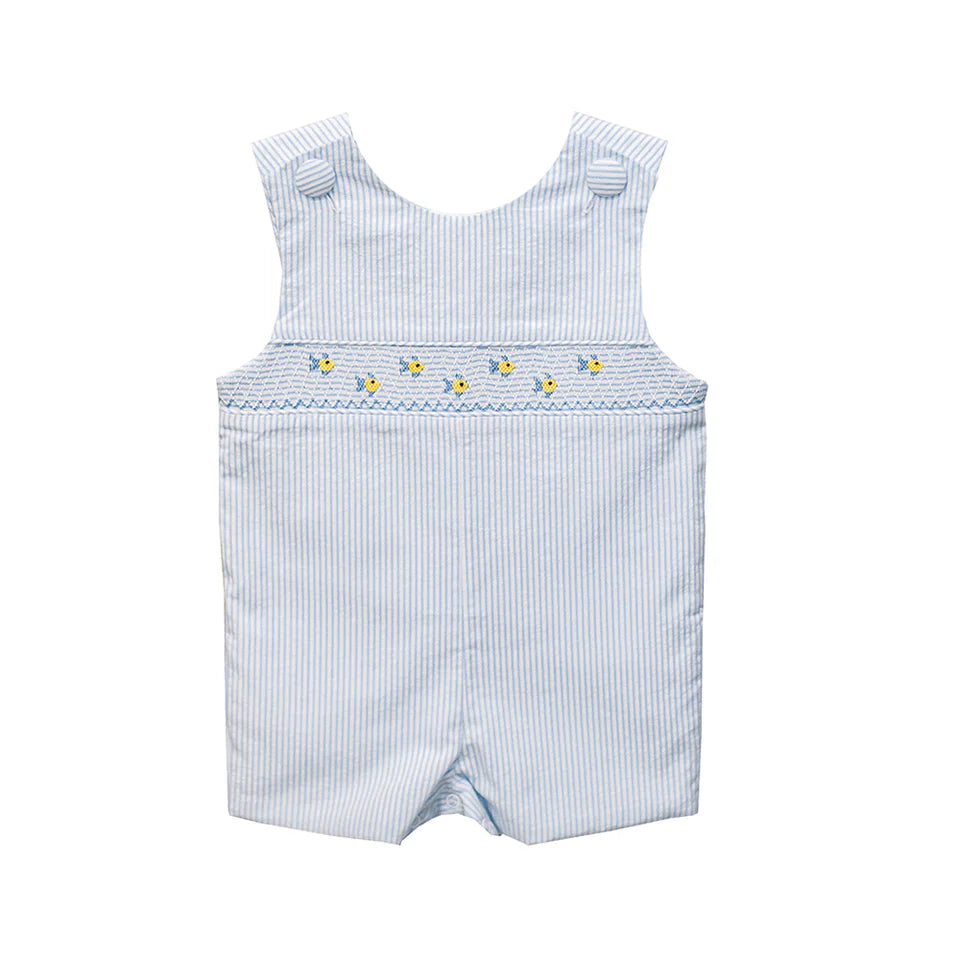 Zuccini Fish Ashton Smocked Shortall