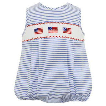 Petit Bebe Patriotic Flag Boy Bubble