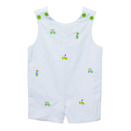 Zuccini Golf Ashton Smocked Shortall