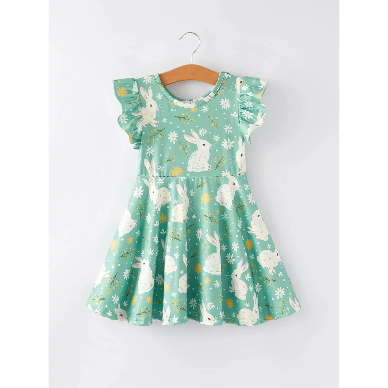 Green Easter Bunny Dress