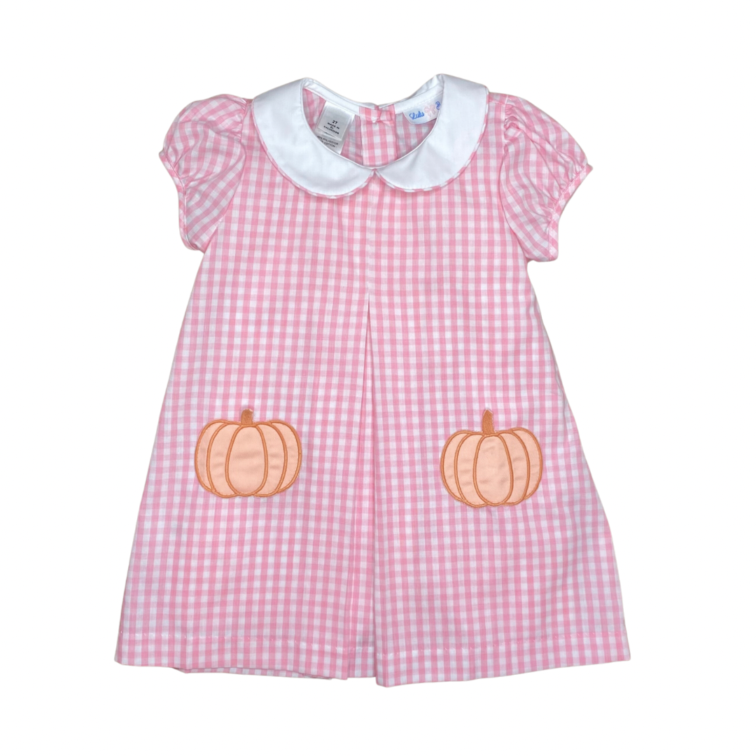 Pumpkin Applique Dress