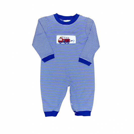 Zuccini Firetruck Royal Blue Luke Bubble