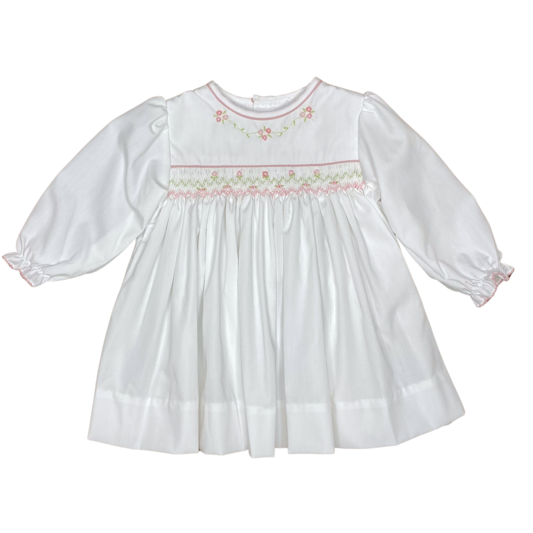 Petit Ami Bishop Autumn Corded Smocking