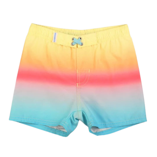 Ruffle Butts Swim Trunks Beach Paradise