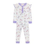 Baby Club Chic Magical Unicorn PJ Set w/Ruffles