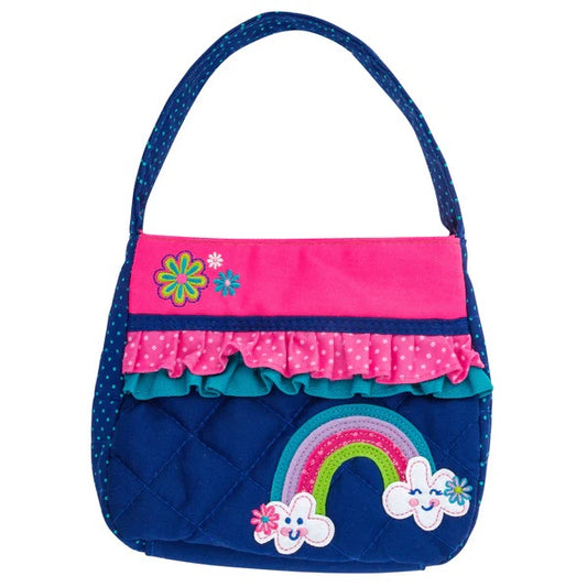 Stephen Joseph Quilted Rainbow Purse