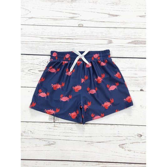 Red Crab Swim Trunks