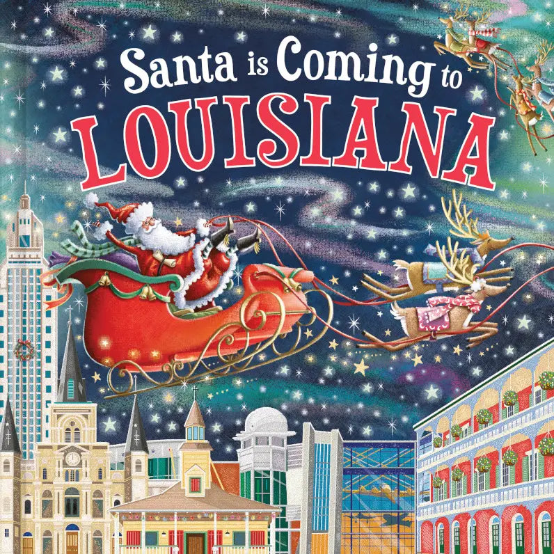 Santa is Coming to Louisiana Book