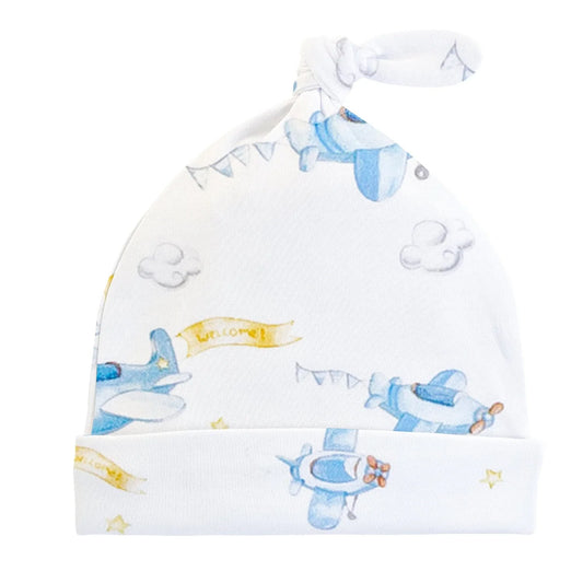 Baby Club Chic Sky Adventure Knotted Hat