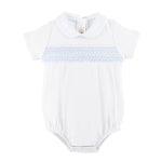 Baby Club Chic Smock Embroidered Bubble Boy