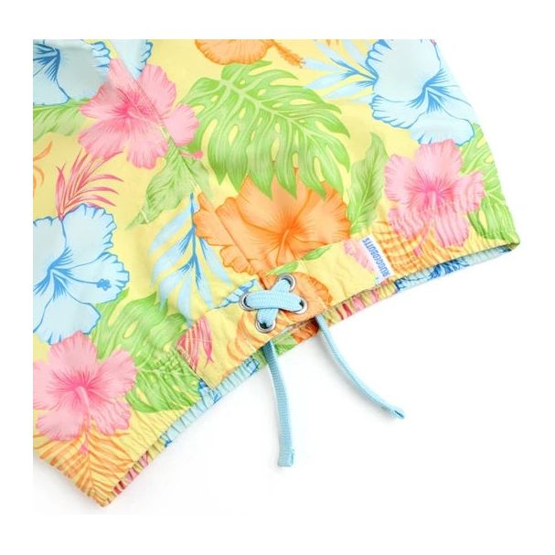 Ruffle Butts Swim Trunks Happy Hula