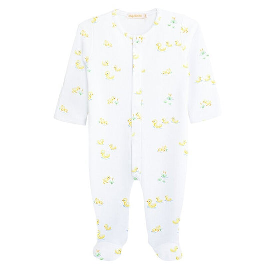 Baby Club Chic Three Little Ducks Zipped Footie