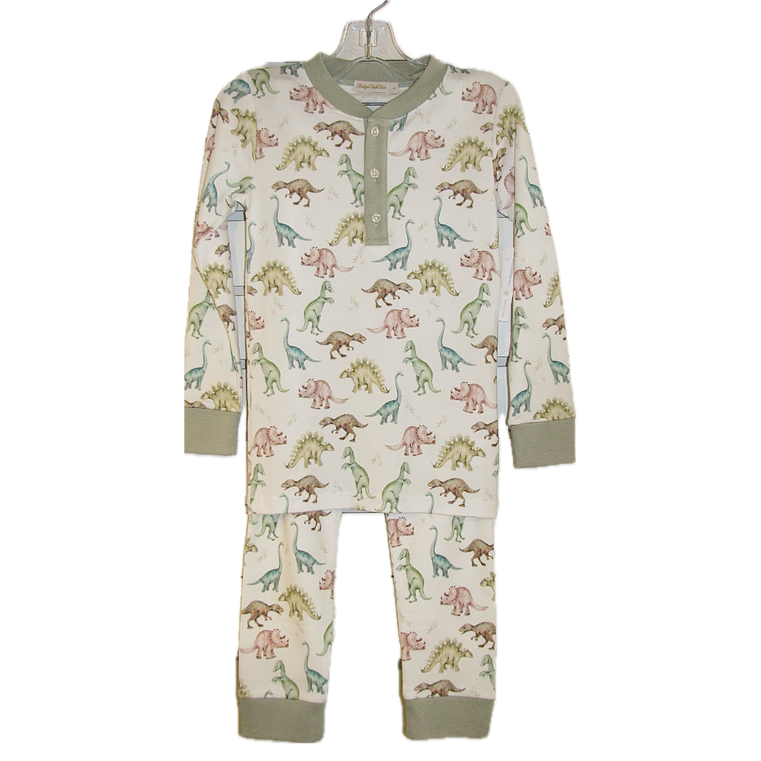 Baby Club Chic Dinos Lounge PJ Set