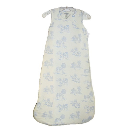 Farm Toile Blue Sleep Sack