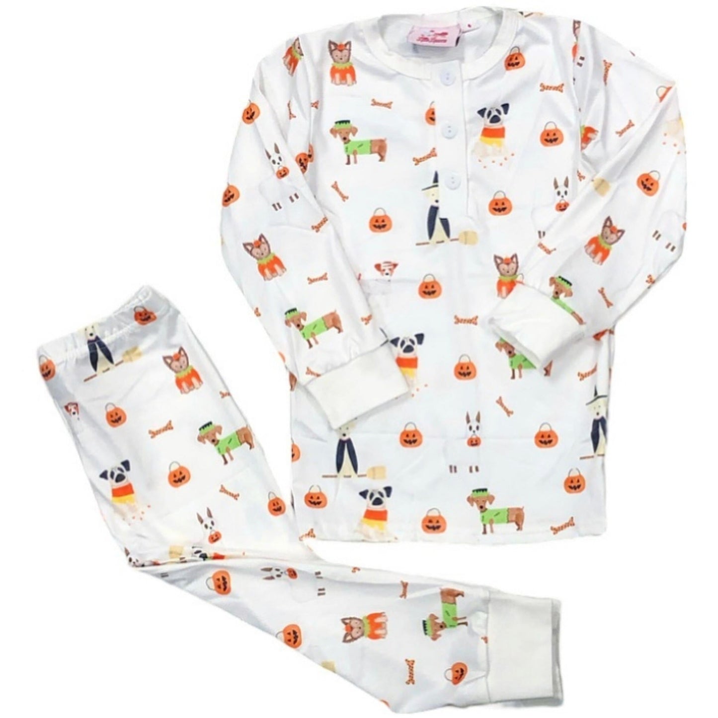 Little Louanne Halloween Puppy Lounge / PJ Set