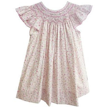 Petit Bebe Charlotte Floral Pink Bishop