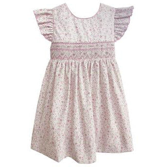 Petit Bebe Charlotte Floral Pink Dress