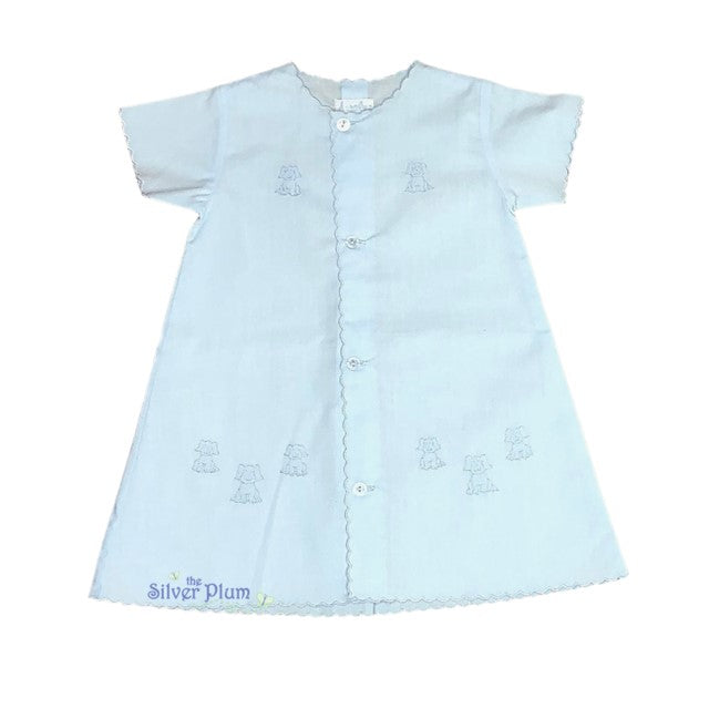 Auraluz Day Gown Blue Puppy