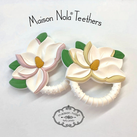 Maison Nola - Magnolia Silicone Teether