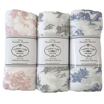 Maison Nola - Swaddle Muslin Toile Blanket