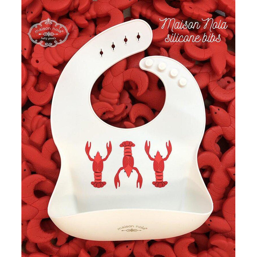 Maison Nola - Crawfish Silcone Bib