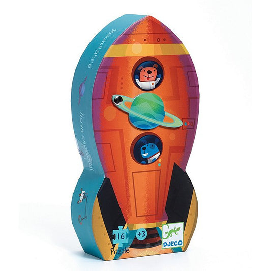 DJECO -Spaceship Silhouette Puzzle