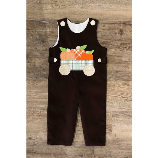 Natalie Grant - Pumpkin Applique Longall