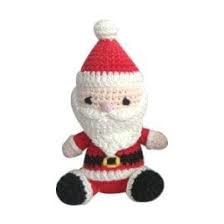 Santa 4" Baby Rattle