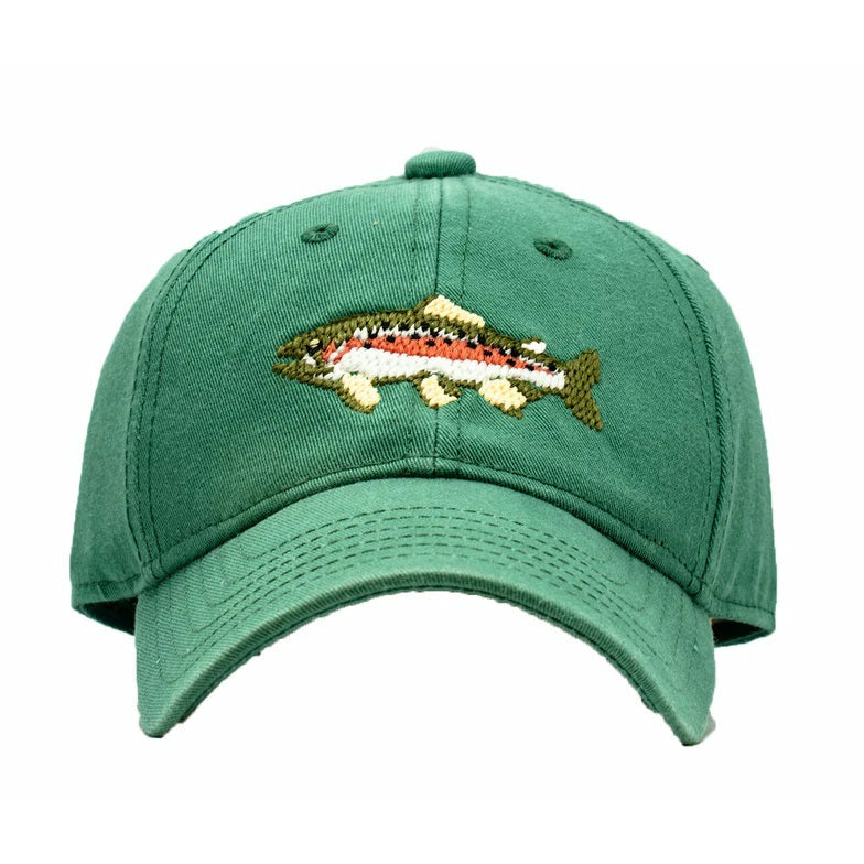 Harding Lane Hat Trout on Moss Green