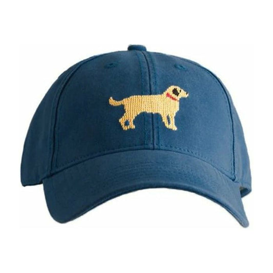 Harding Lane Hat Yellow Lab on Navy