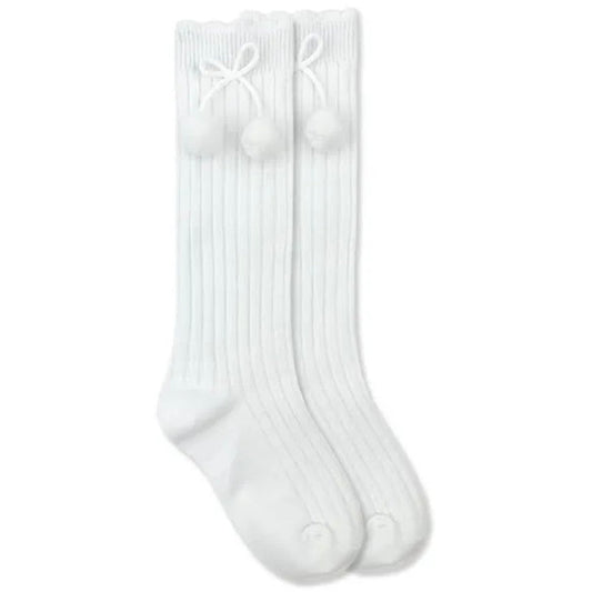 Jefferies Socks-PomPom Knee High