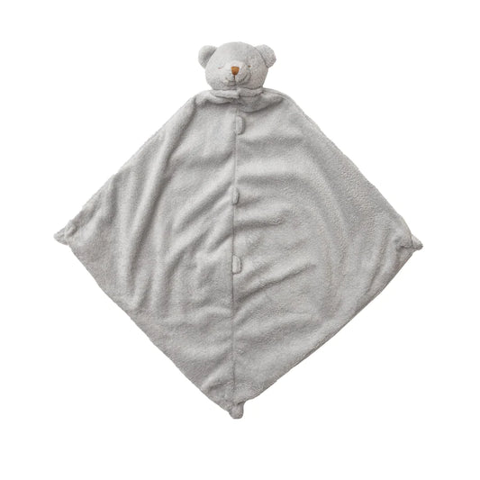 Angel Dear Blankie Lovie Grey Bear