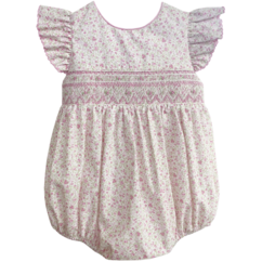 Petit Bebe Charlotte Floral Pink Bubble